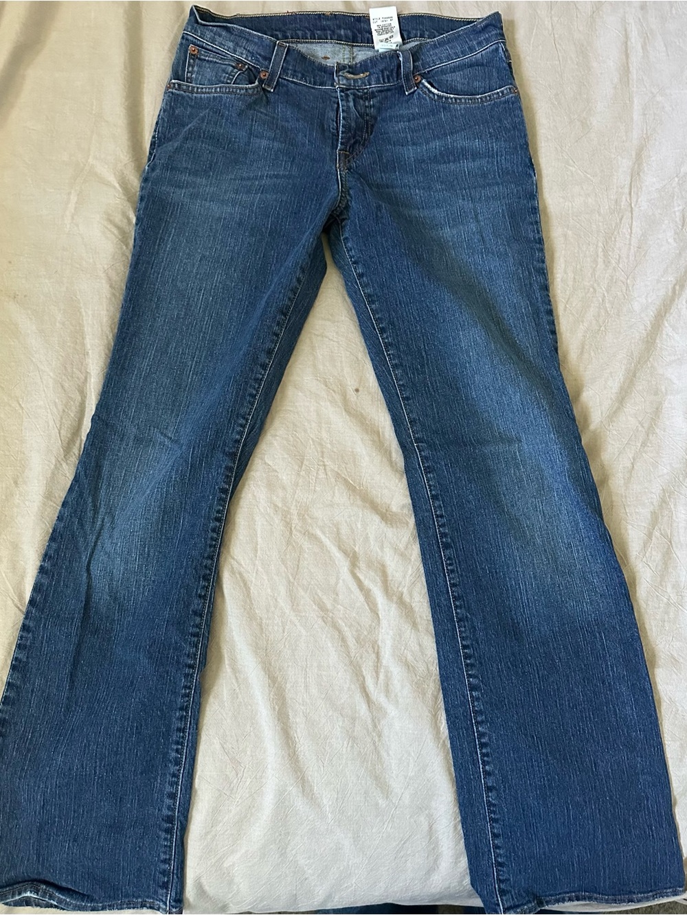 Lucky Brand Women's Dark Blue Flared Jeans